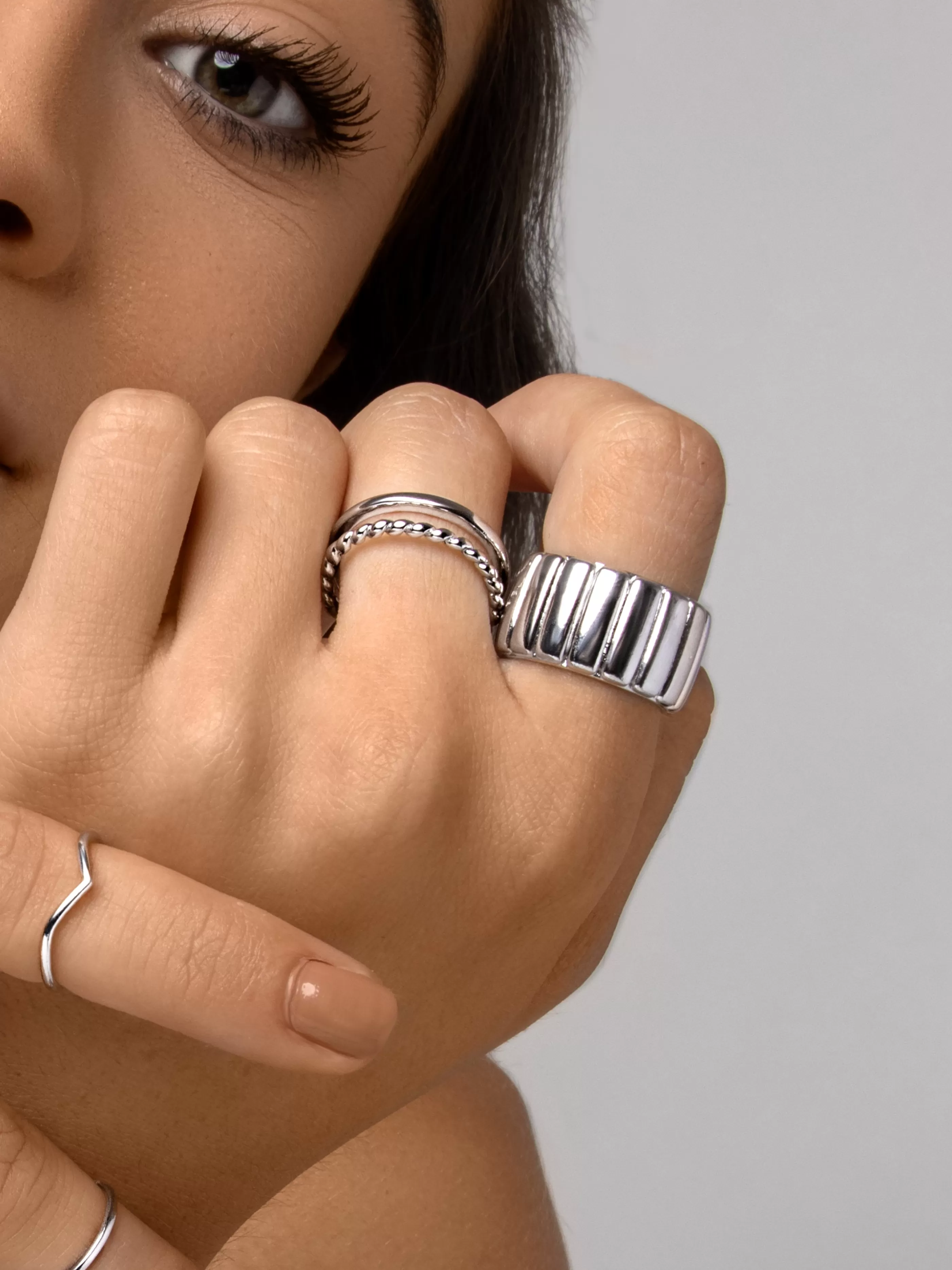 SINGULARU Anillo Nantes- Anillos Con Talla