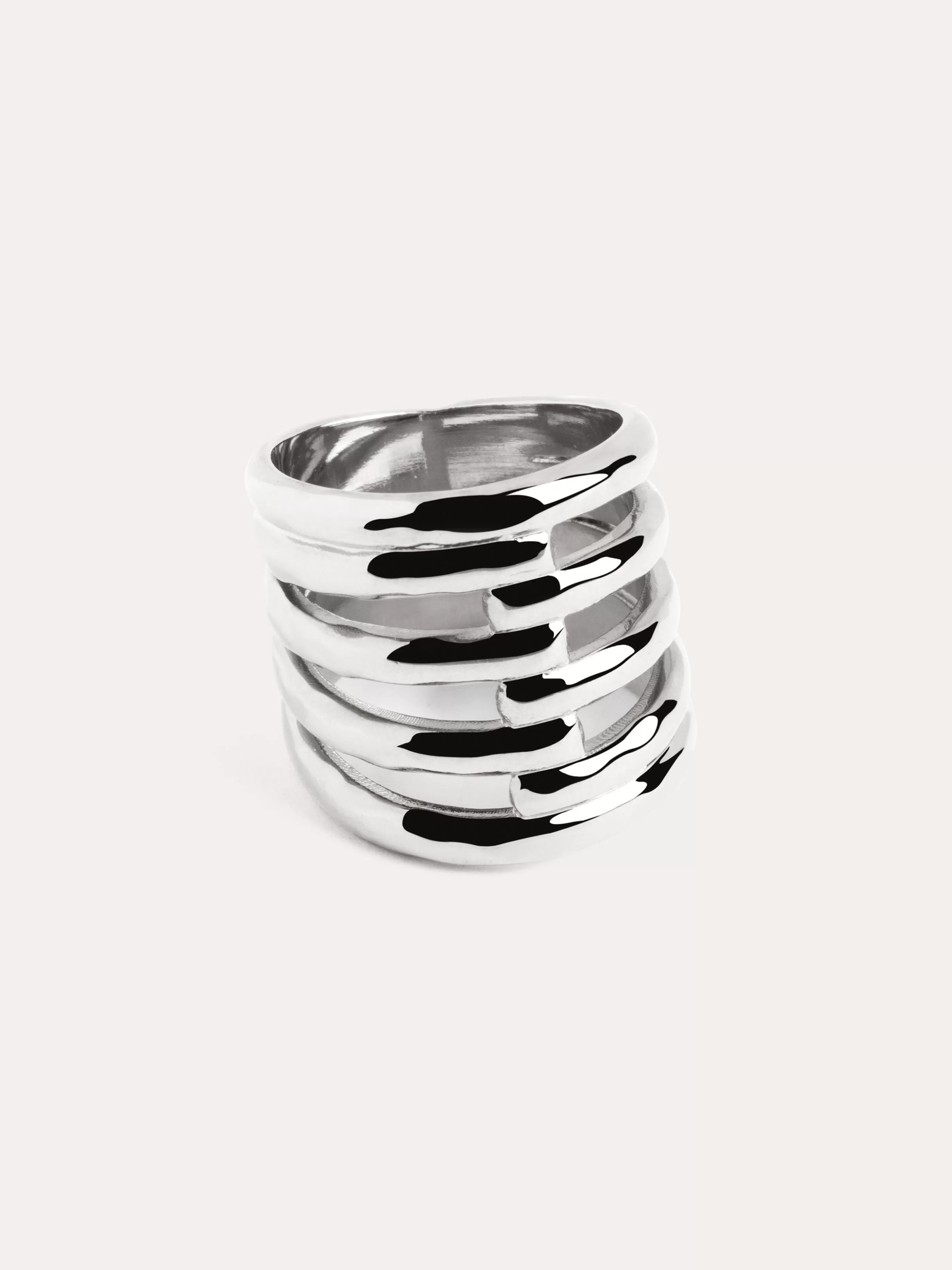 SINGULARU Anillo Roots- Anillos Con Talla