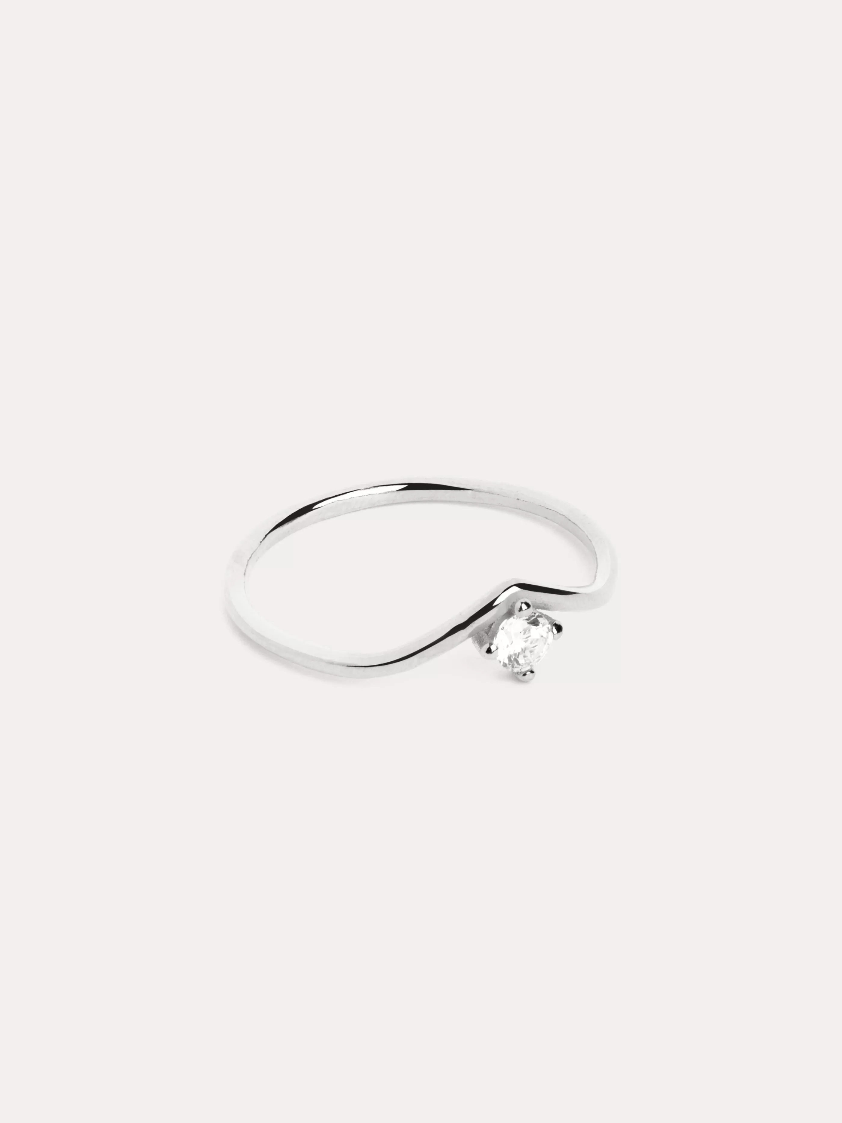 SINGULARU Anillo Sunrise Plata- Anillos Con Talla