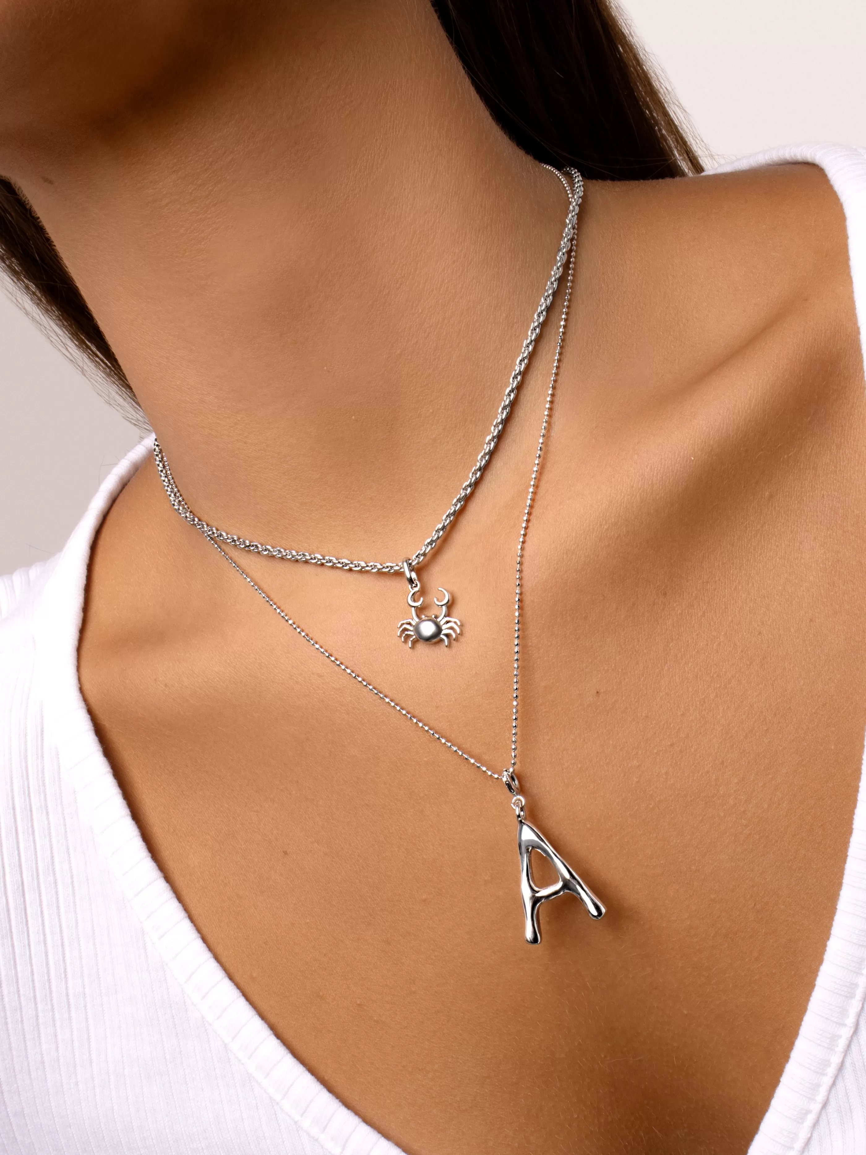 SINGULARU Charm Letter Xl- Charms Para Collares