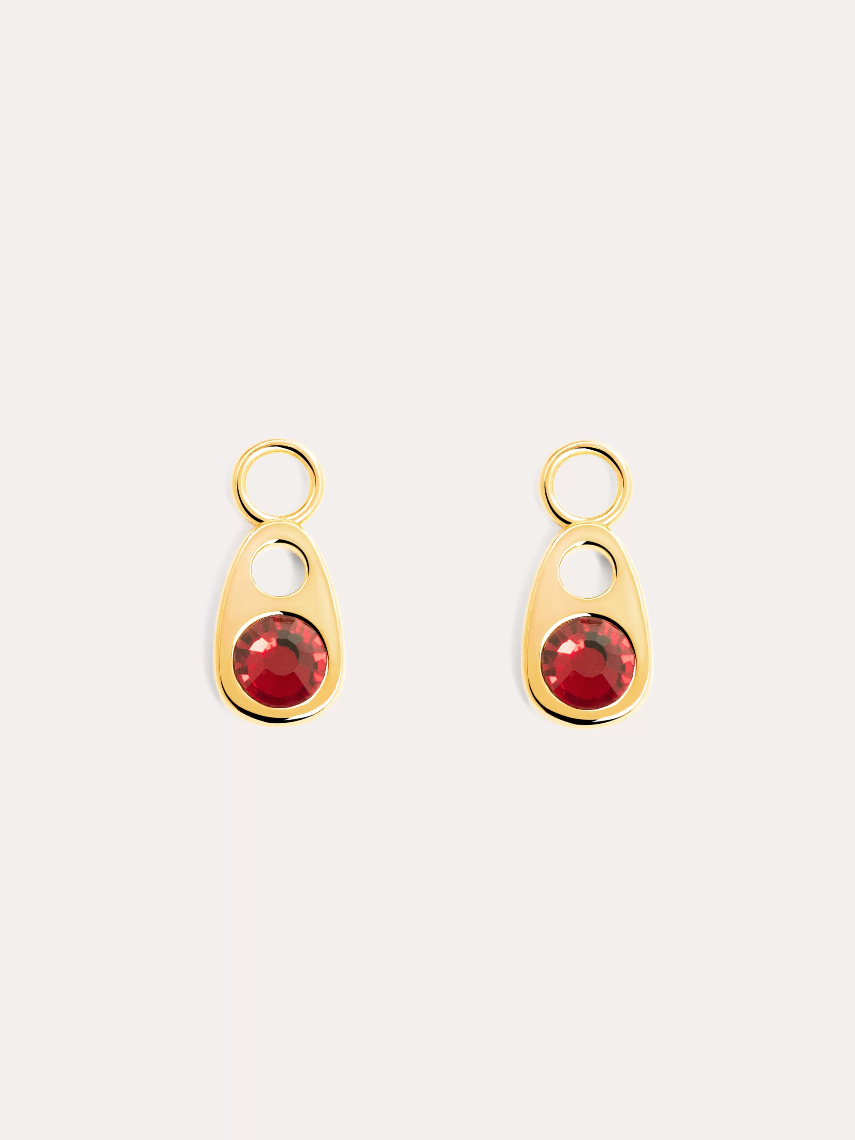 SINGULARU Charms Sailor Garnet Bano Oro- Charms Para Collares