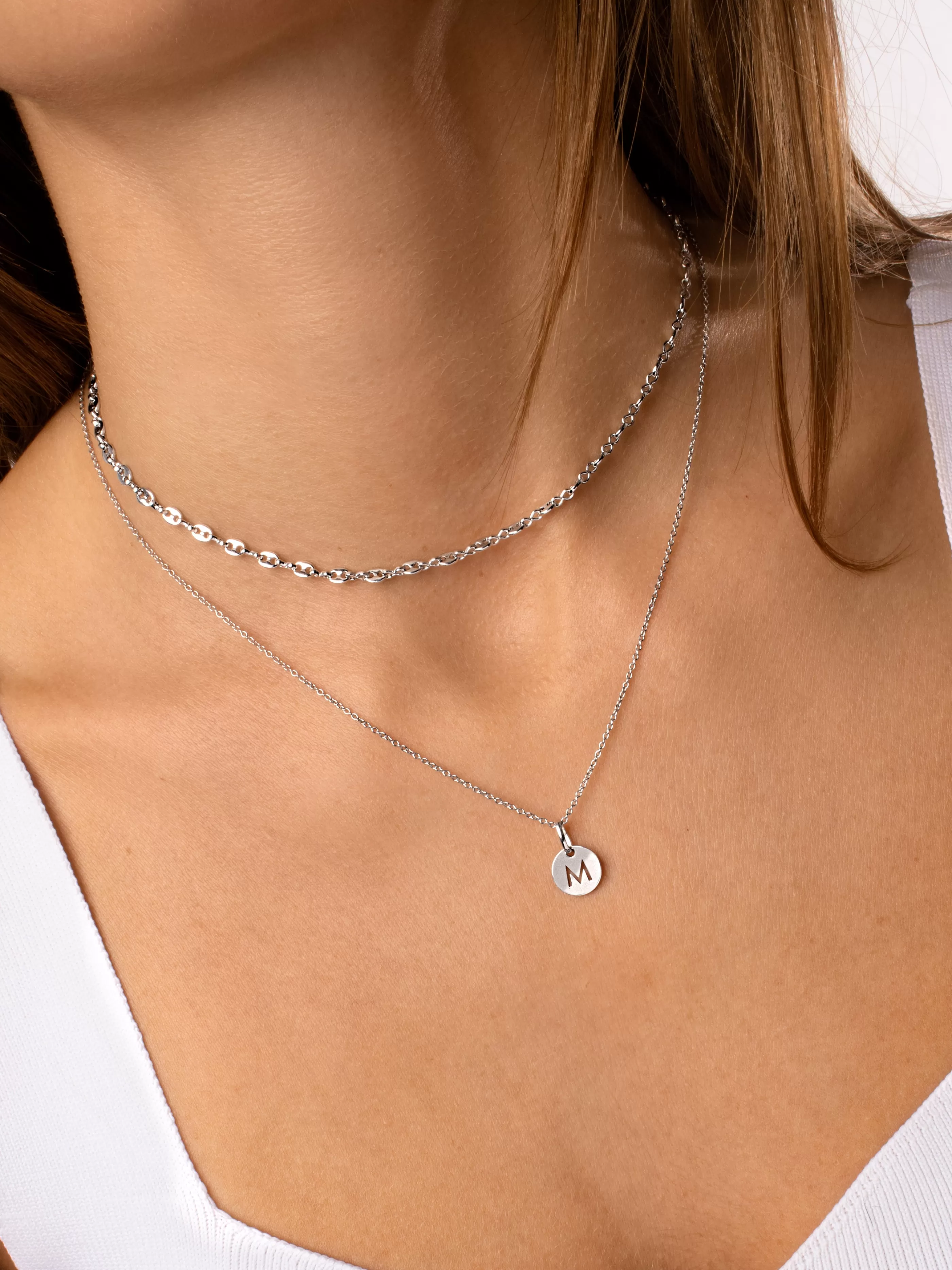 SINGULARU Collar Everything Plata- Cadenas