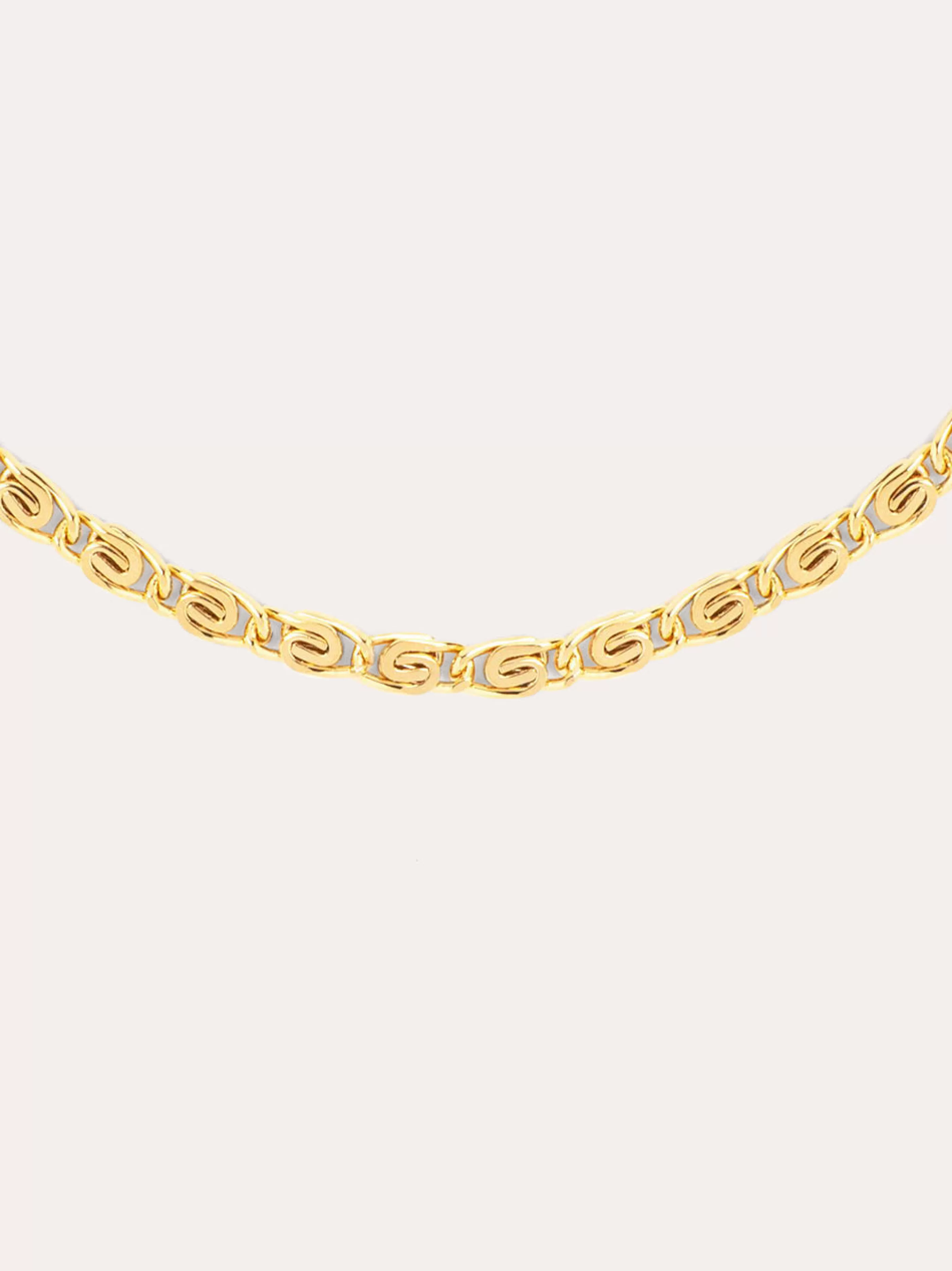 SINGULARU Collar Faith Bano Oro- Cadenas