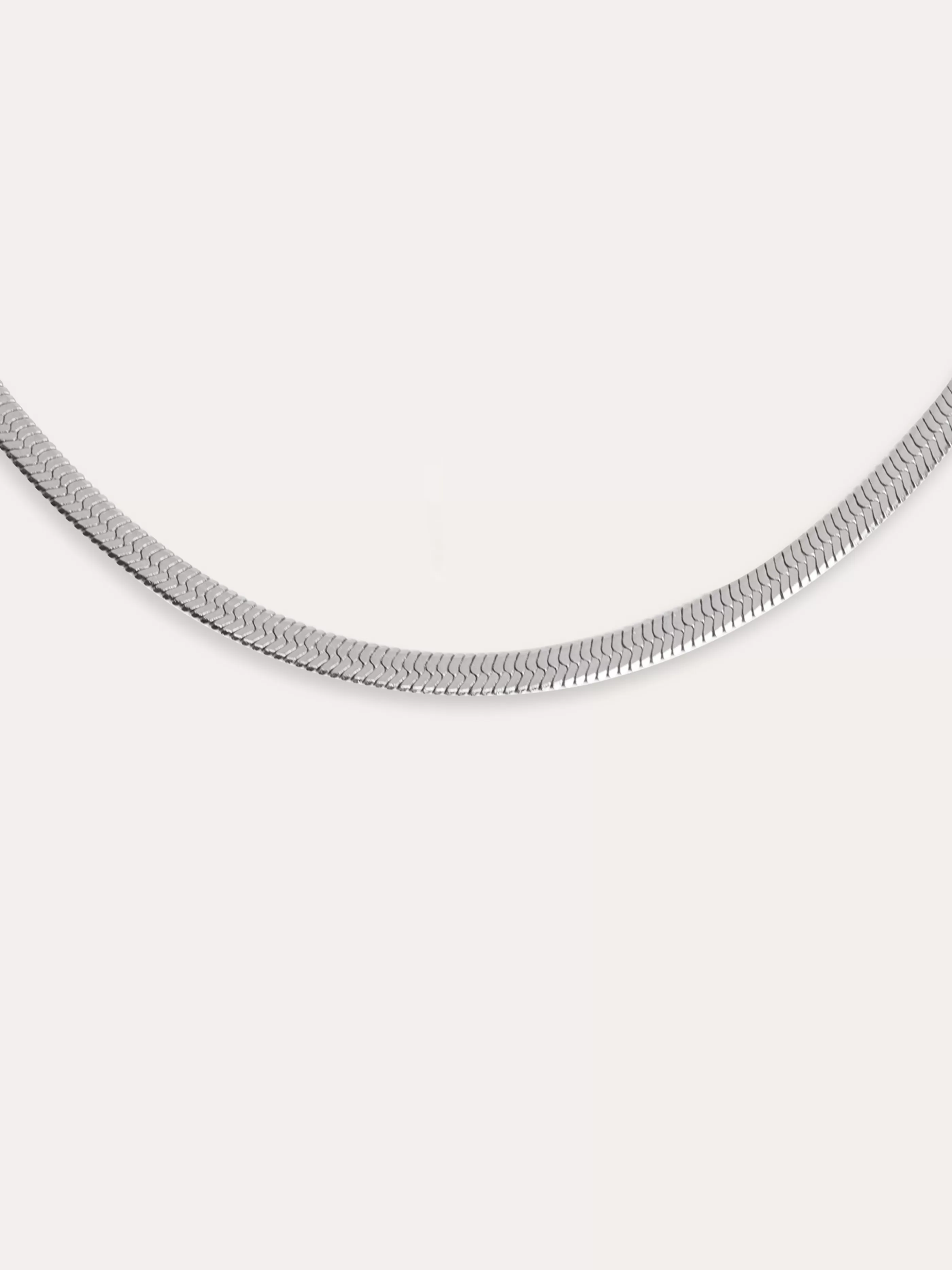 SINGULARU Collar Lisse S Acero- Cadenas