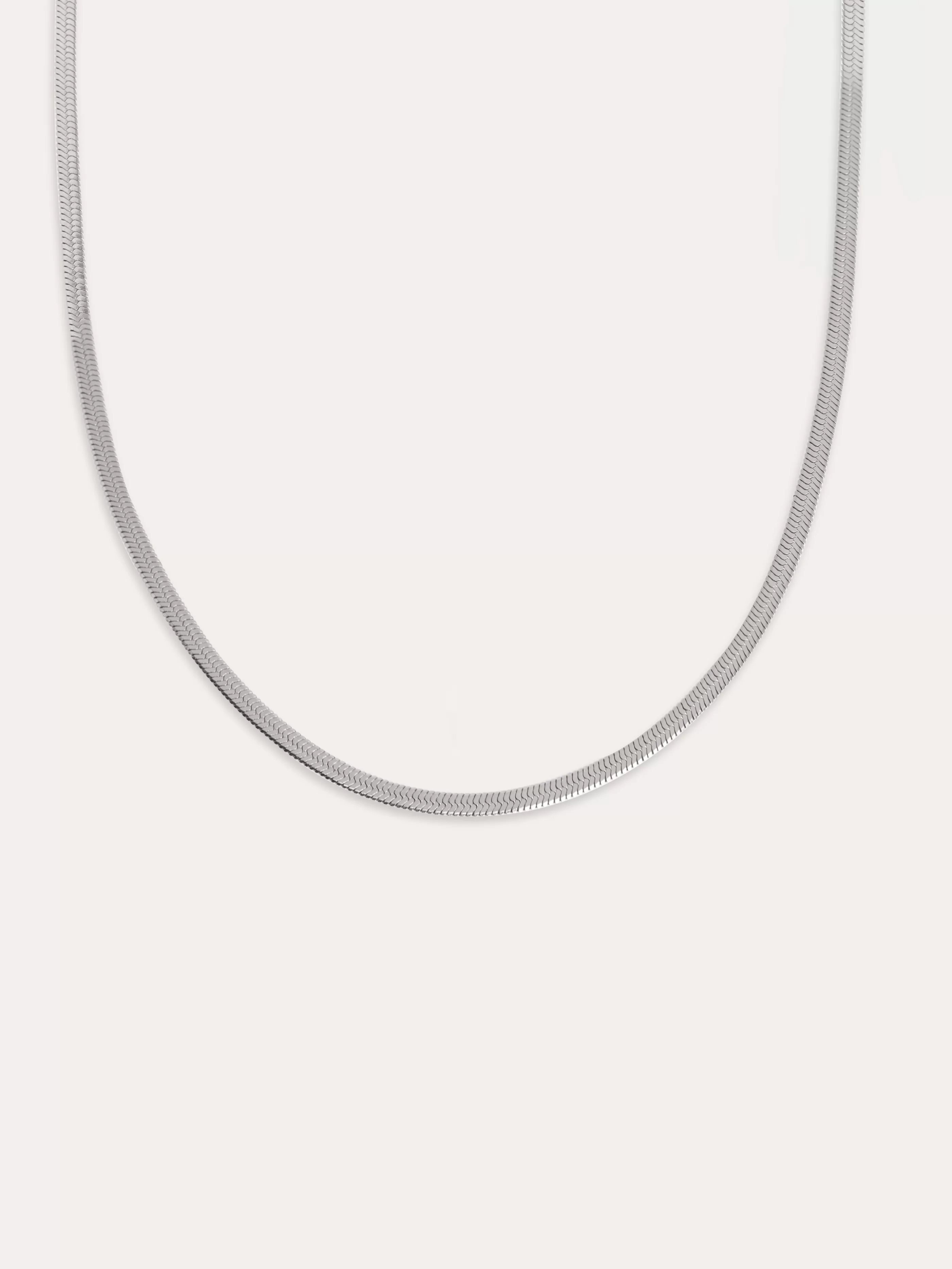 SINGULARU Collar Lisse S Acero- Cadenas