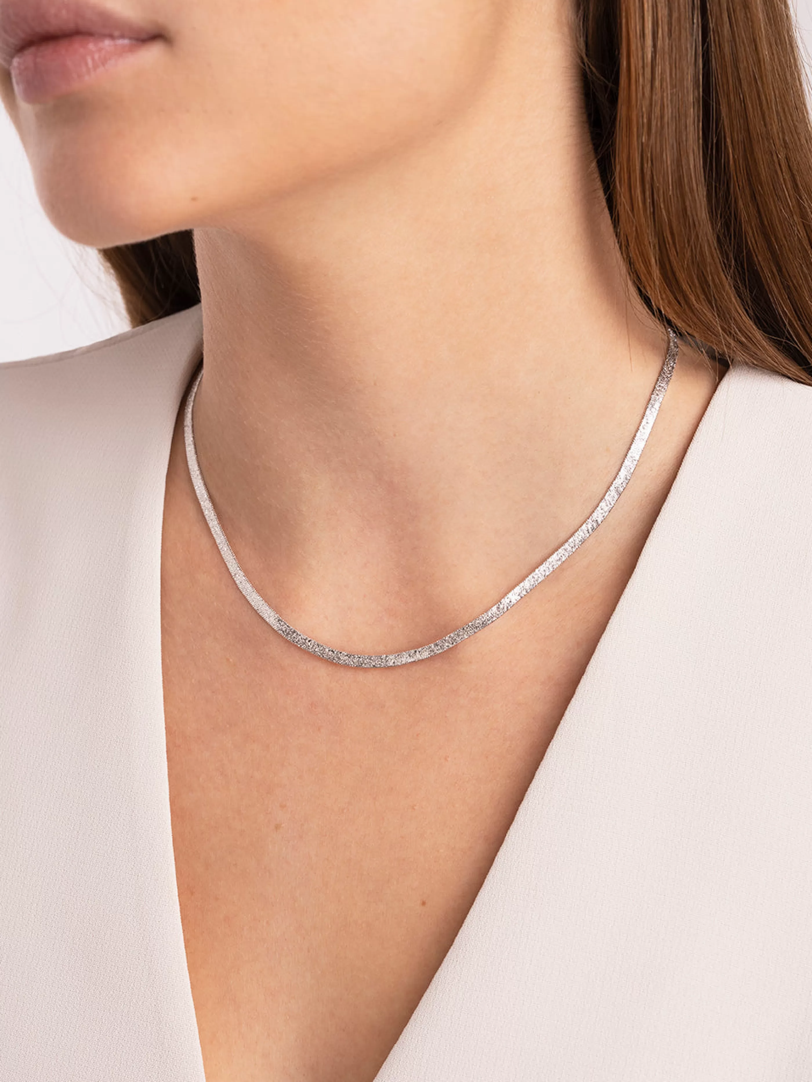 SINGULARU Collar Lisse Sparkling- Cadenas