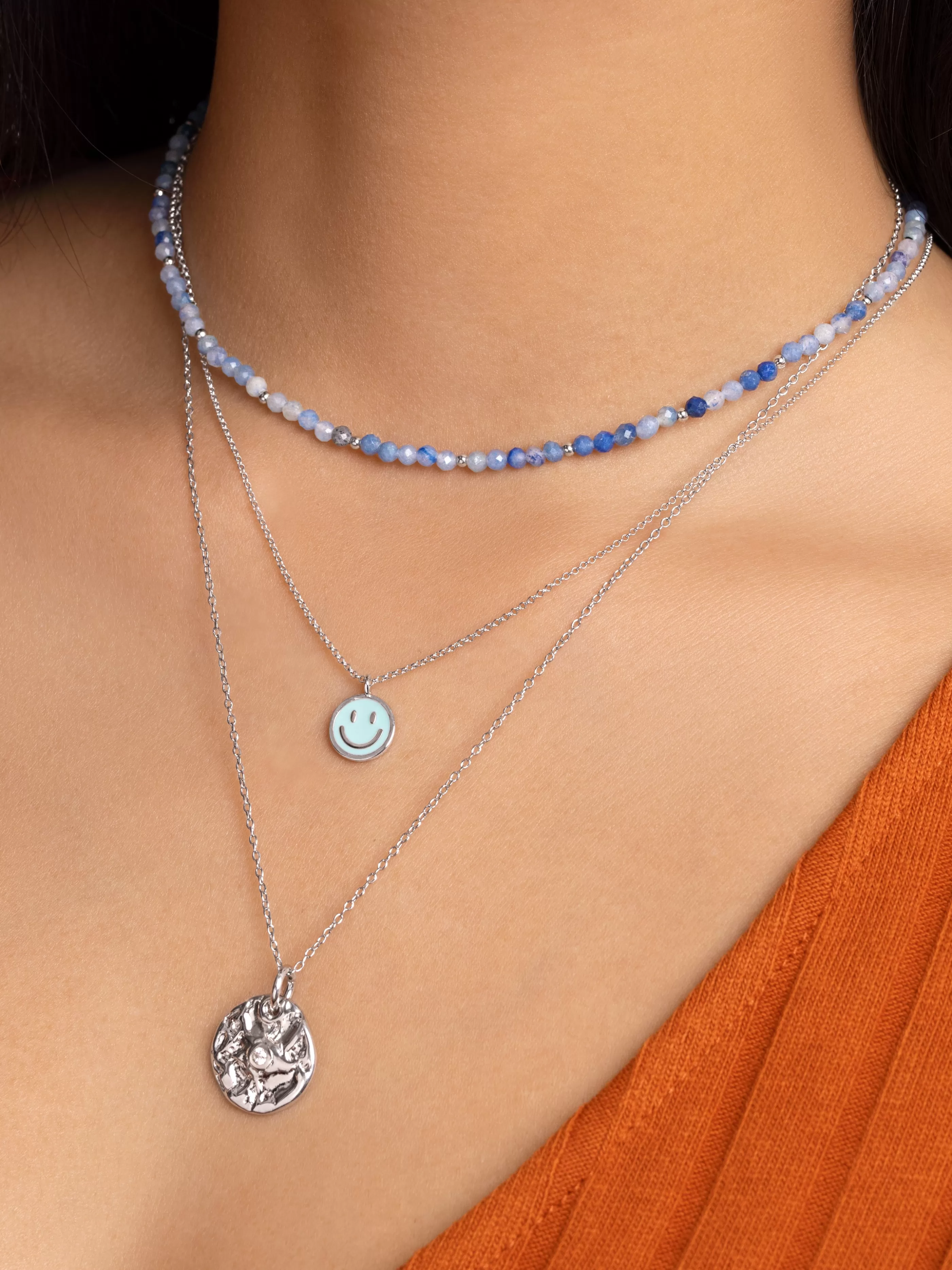 SINGULARU Collar Solstice Spark- Collares Largos
