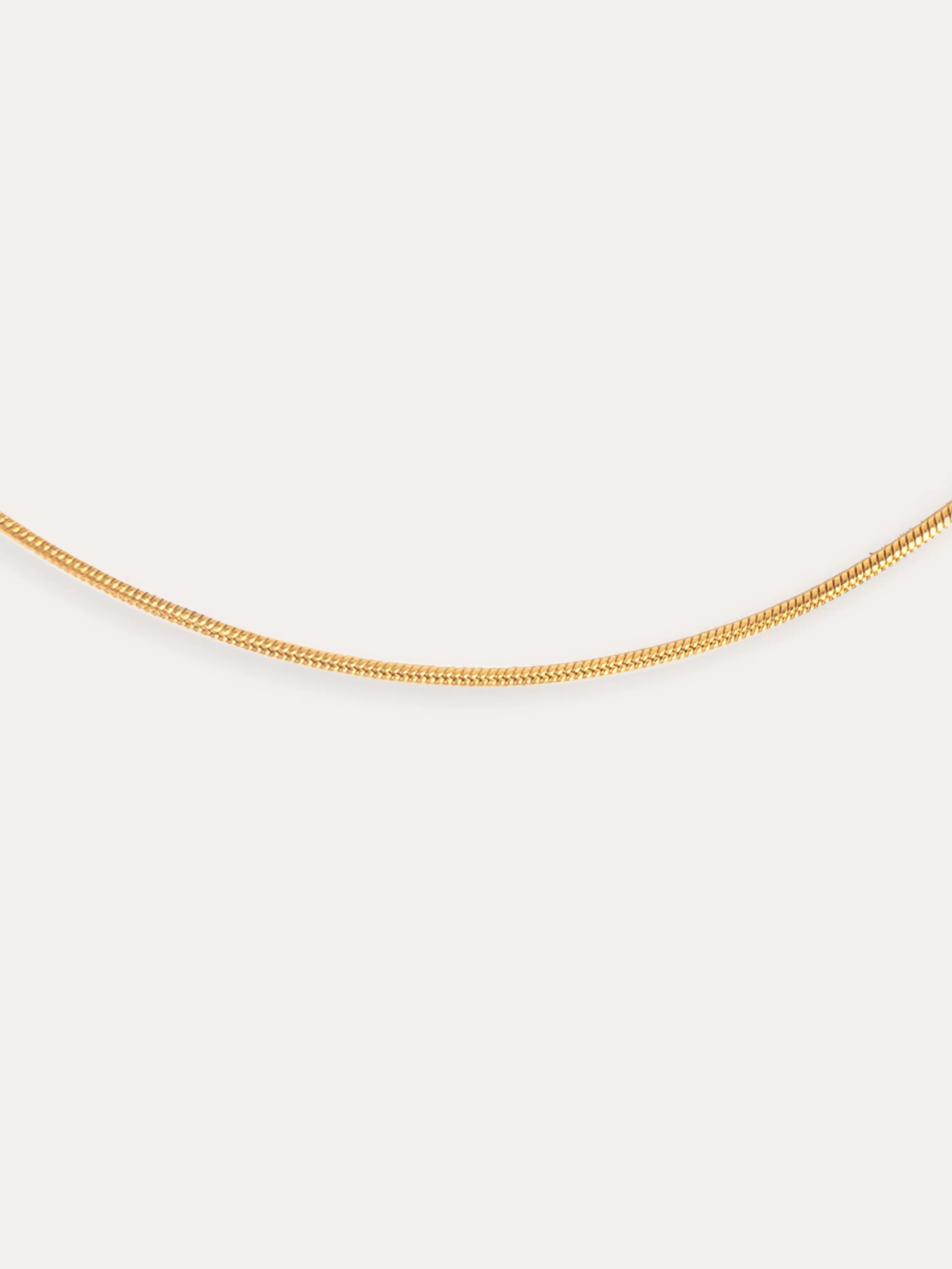 SINGULARU Collar Tail Acero Bano Oro- Cadenas