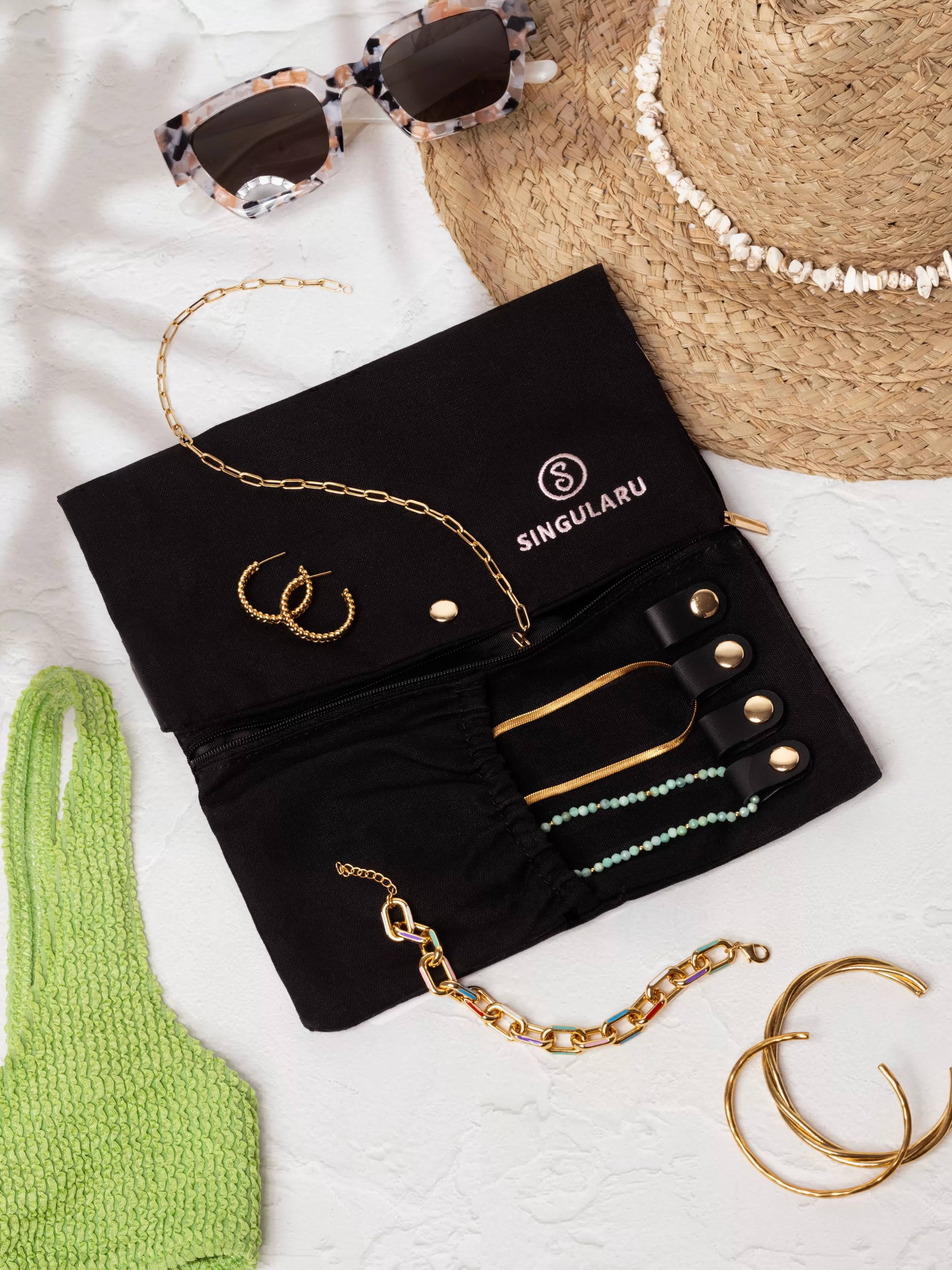 SINGULARU Joyero Wanderlust Black- Accesorios