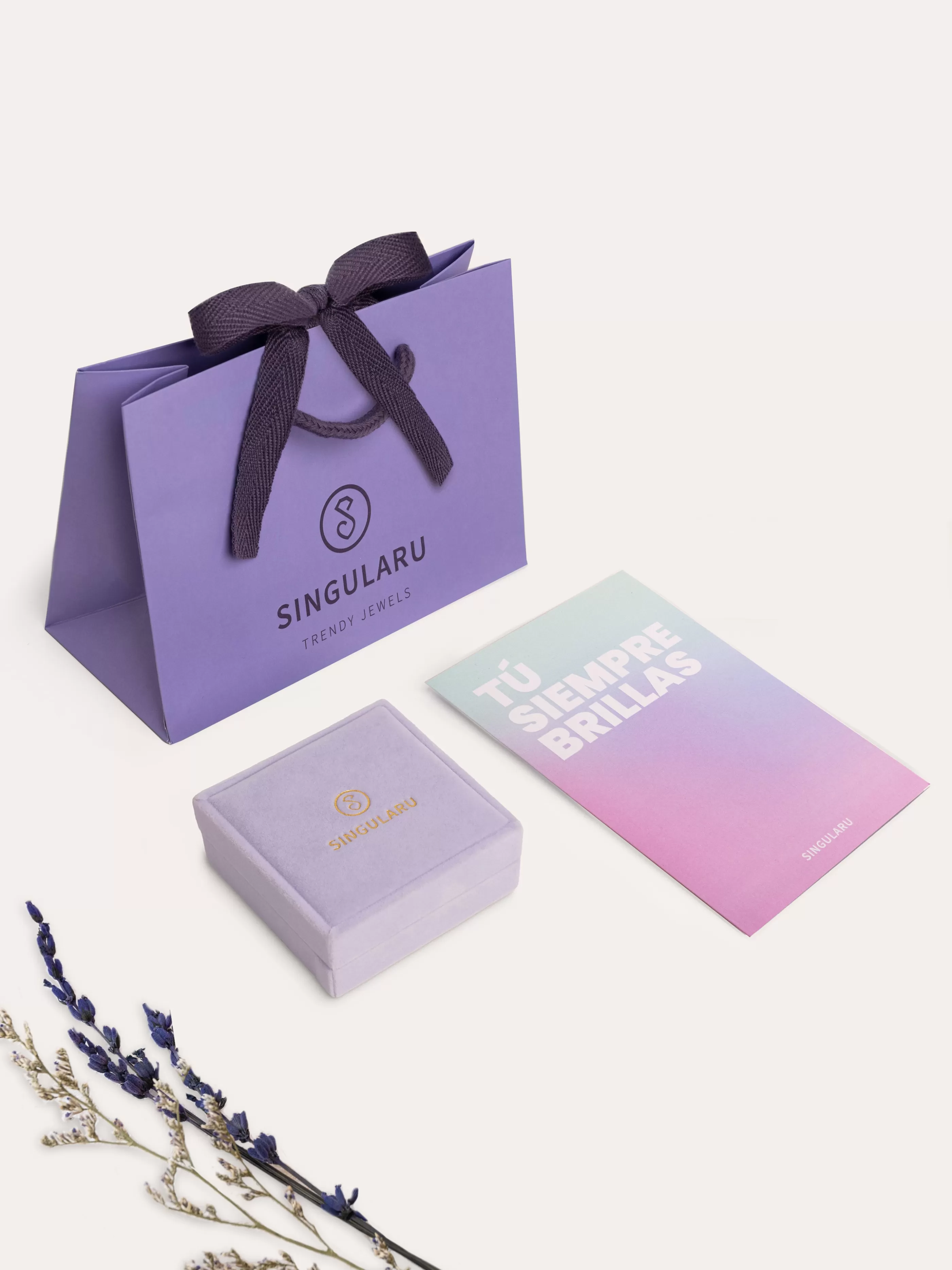 SINGULARU Kit Envoltorio Brillas Siempre Premium Lavande- Accesorios