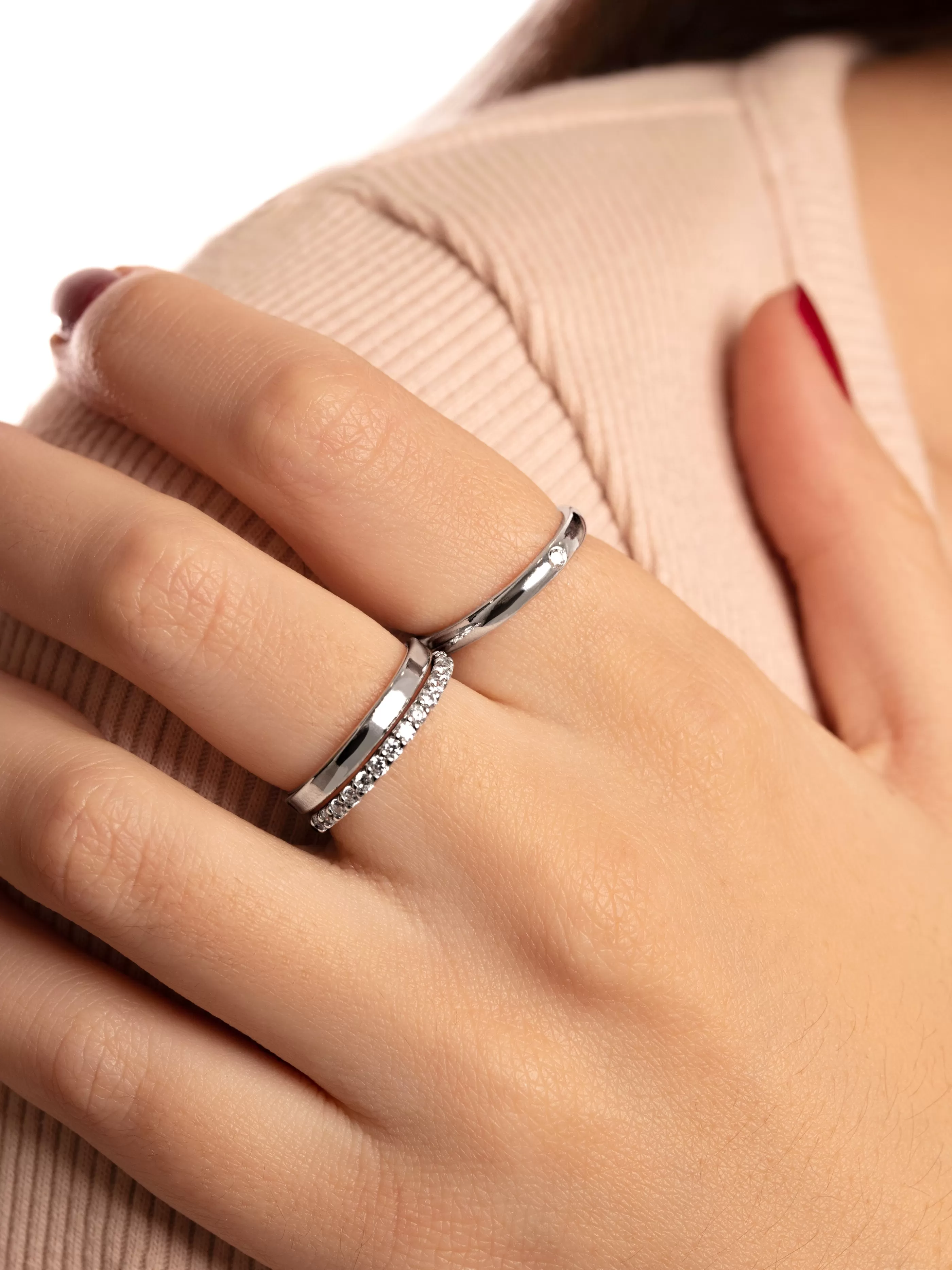 SINGULARU Pack 3 Anillos Choices- Anillos Con Talla