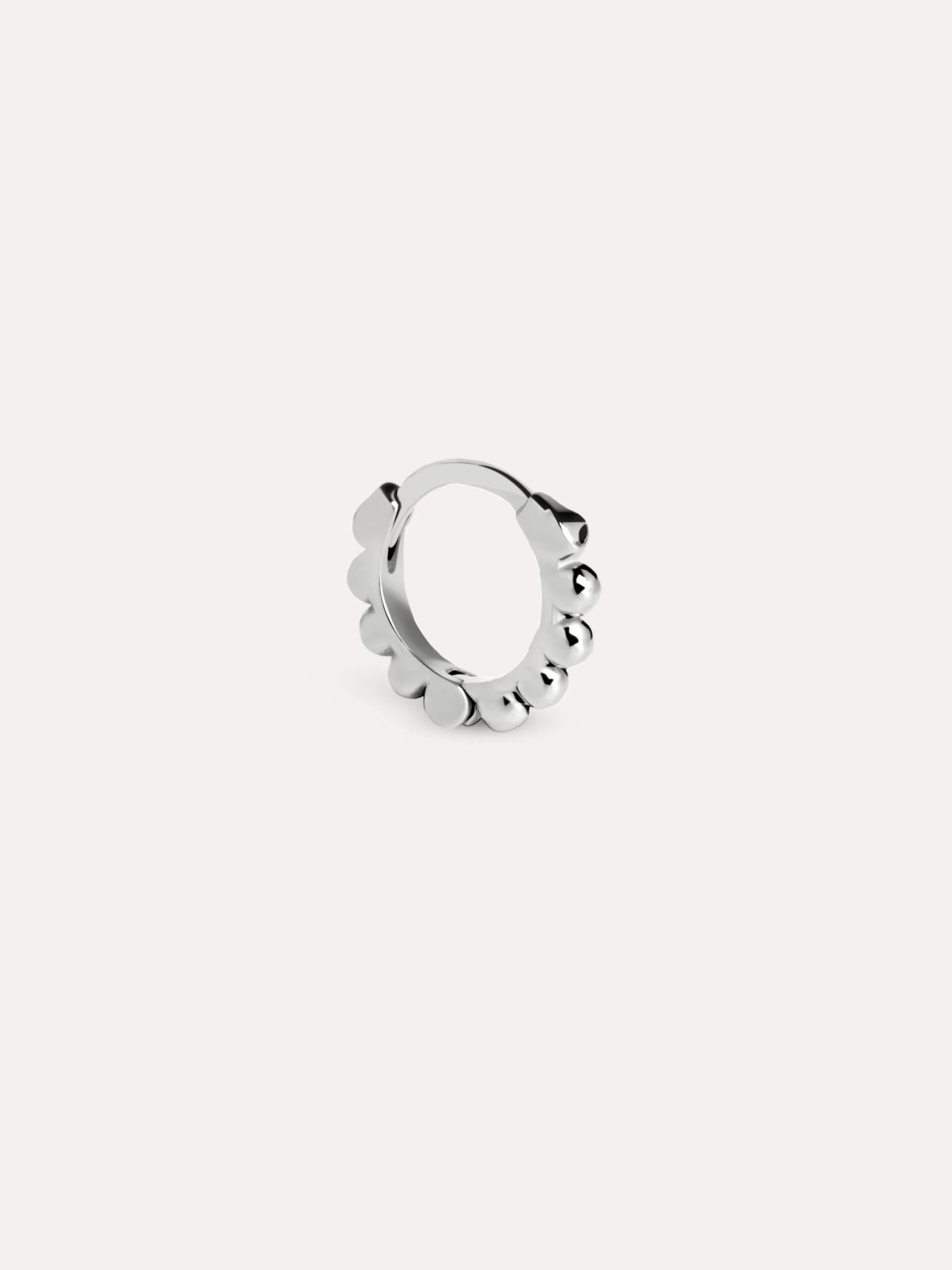 SINGULARU Pendiente Suelto Pebbles S Plata- Pendientes Sueltos
