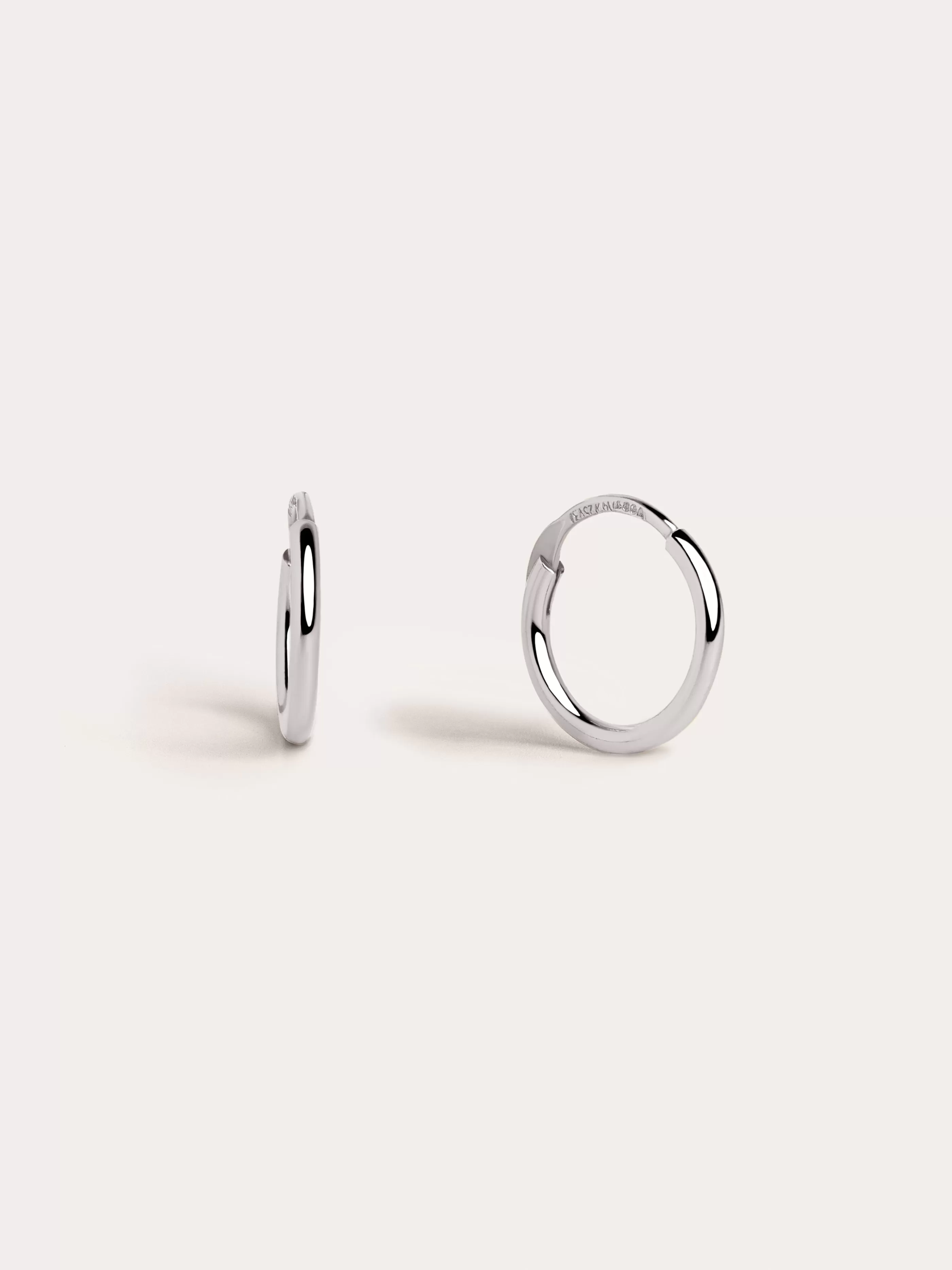 SINGULARU Pendientes Aro Ana Xs Plata- Aros