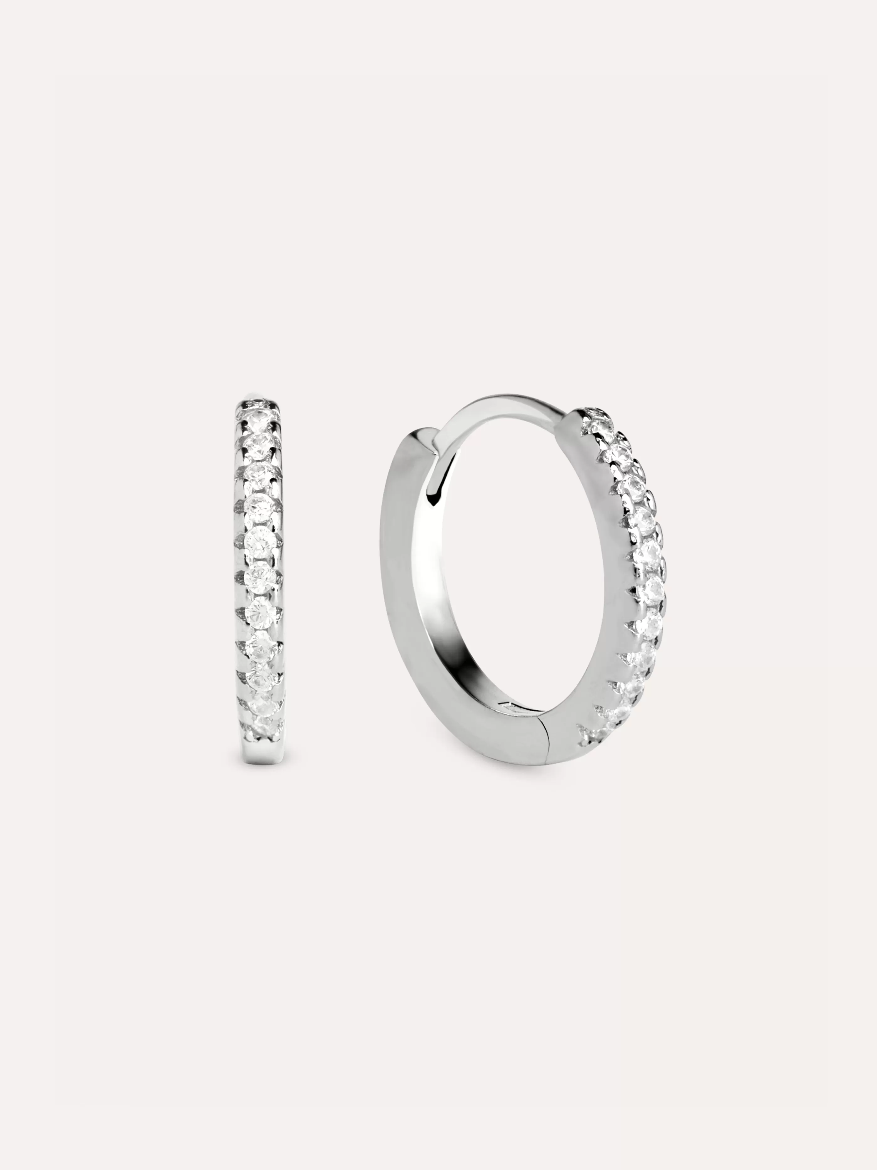 SINGULARU Pendientes Aro Cleo L Plata- Aros