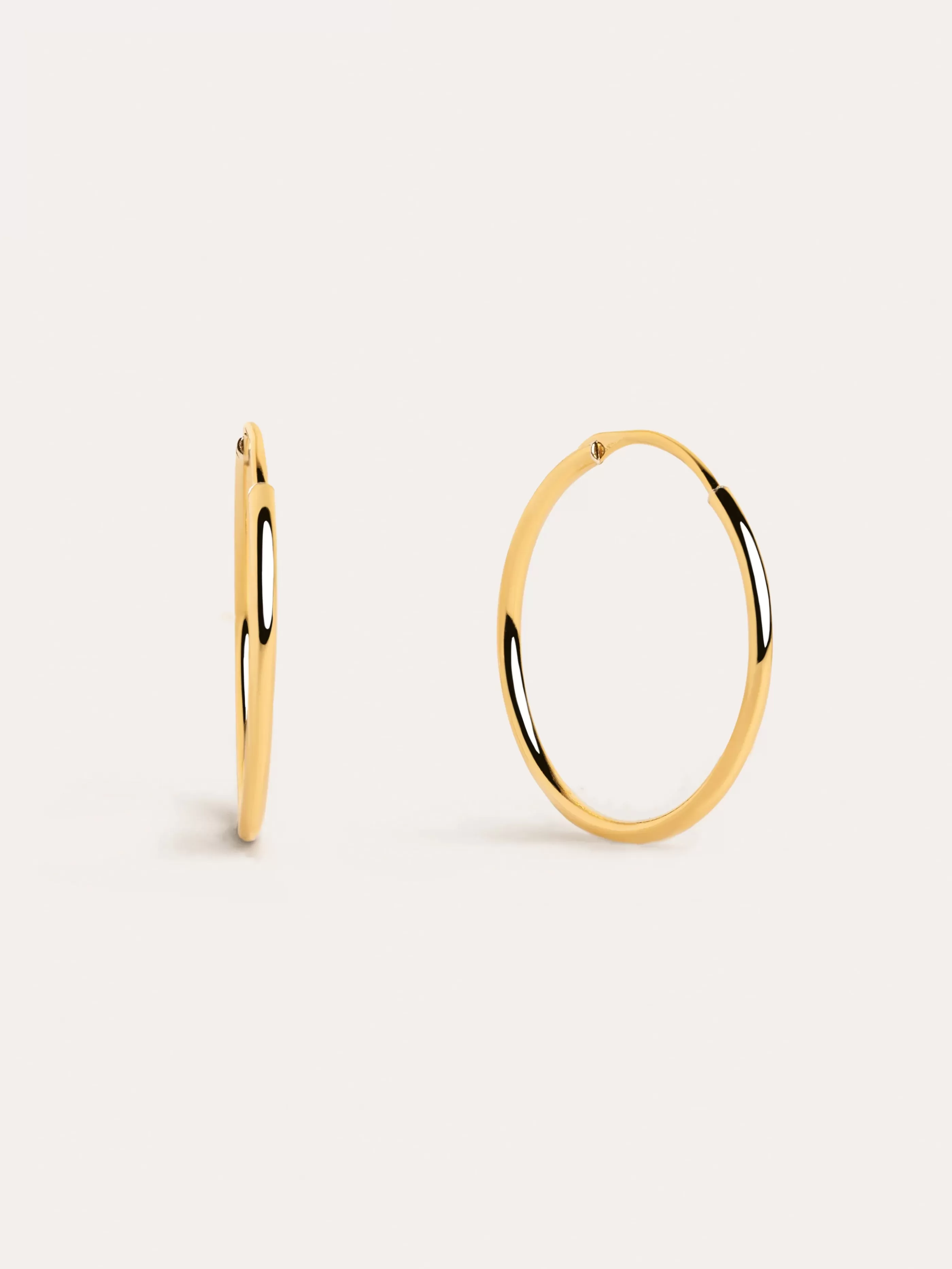 SINGULARU Pendientes Aro Maria M Bano Oro- Aros