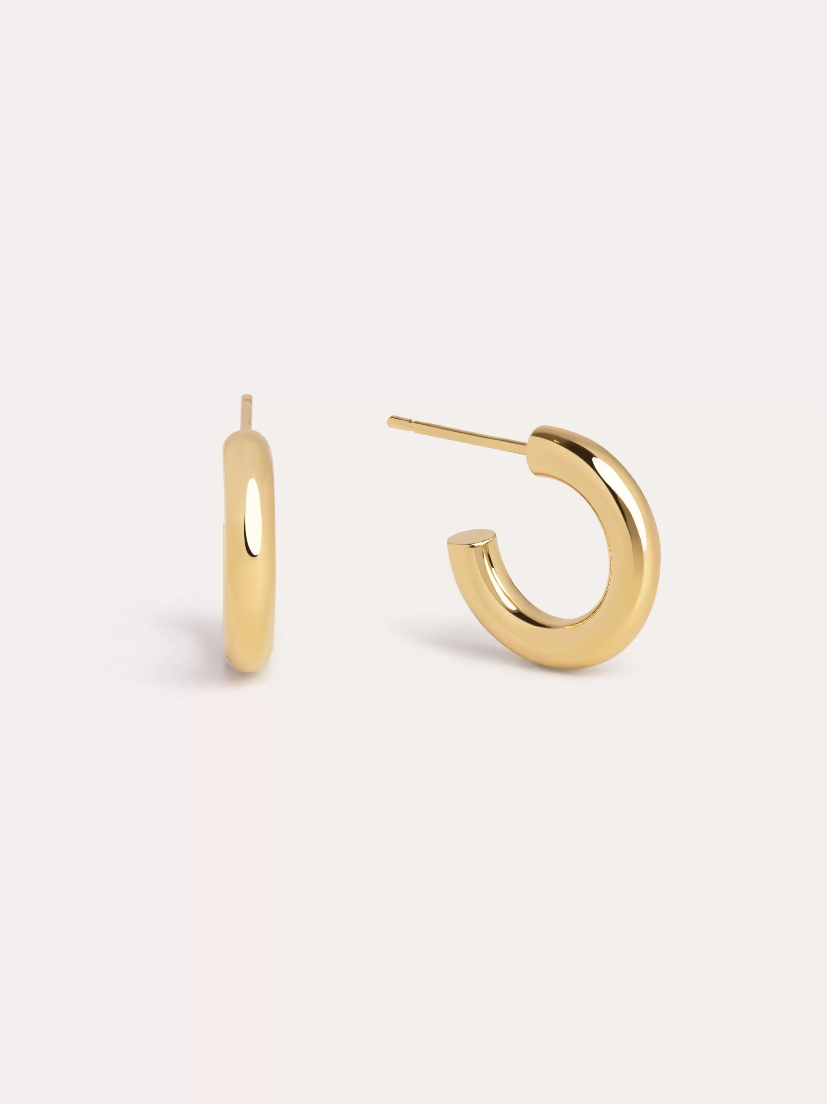SINGULARU Pendientes Aro Nairo Bano Oro- Aros