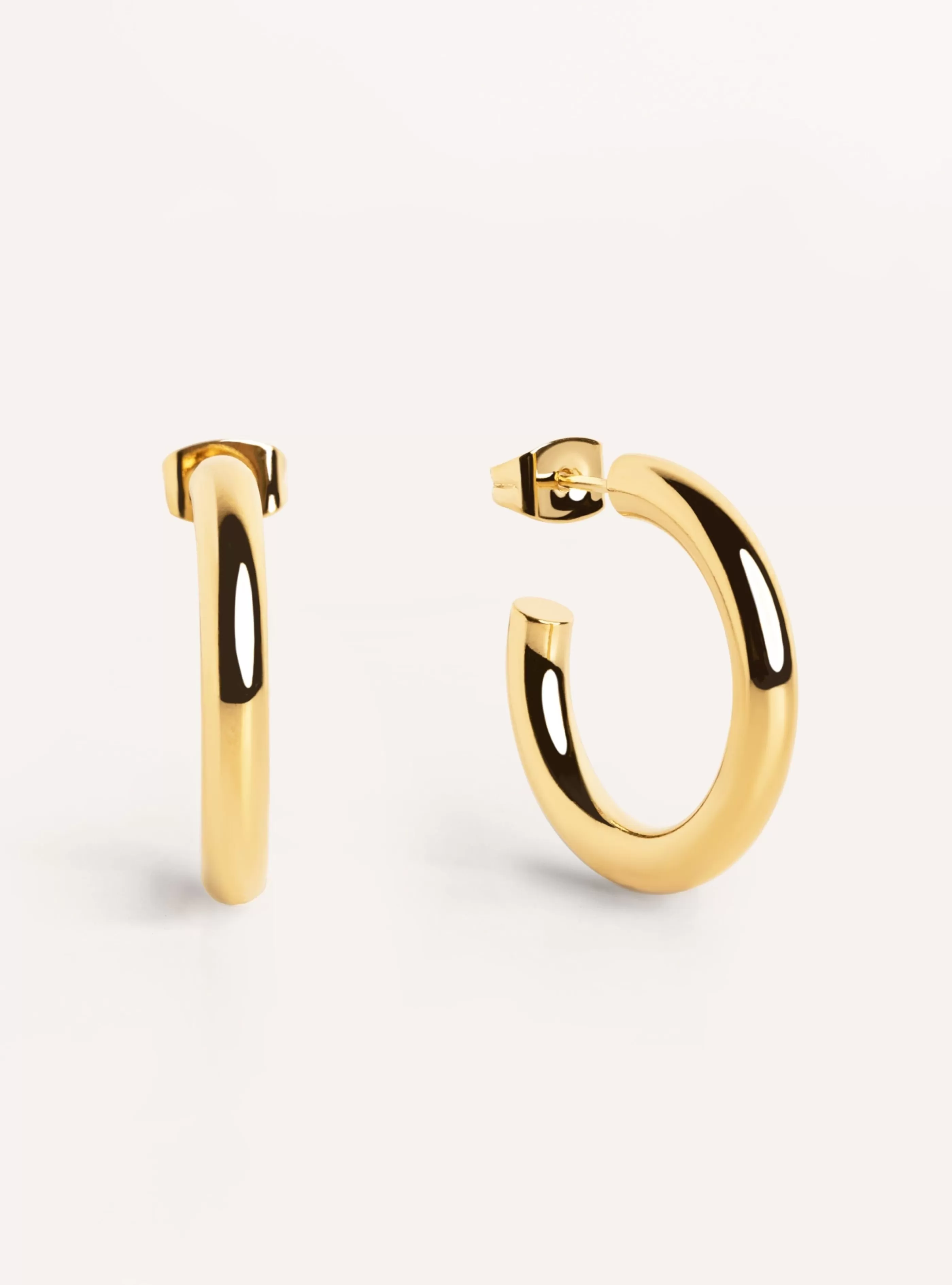 SINGULARU Pendientes Aro Nairobi Bano Oro- Aros