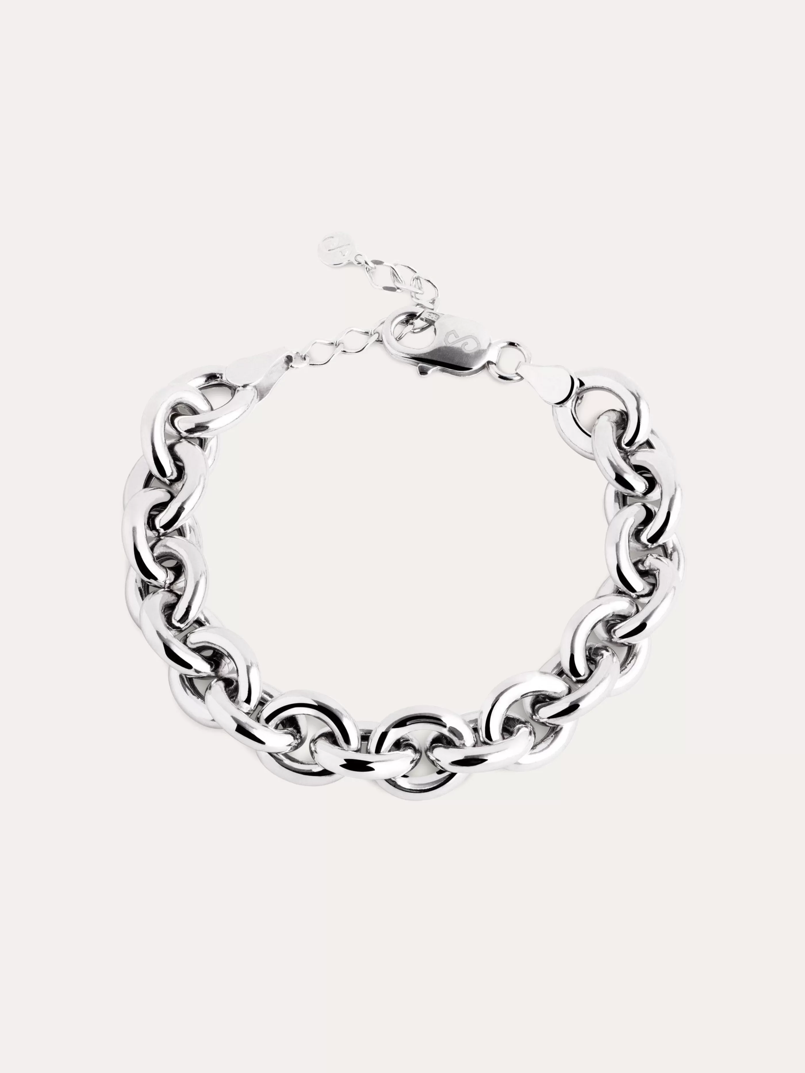 SINGULARU Pulsera Maillon Plata- Pulseras Maillon